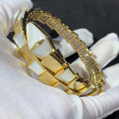 [⭐Glow]SERPENTI BRACELET MOP GOLD