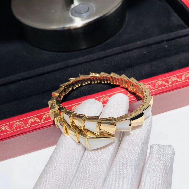 [⭐Glow]SERPENTI BRACELET MOP GOLD