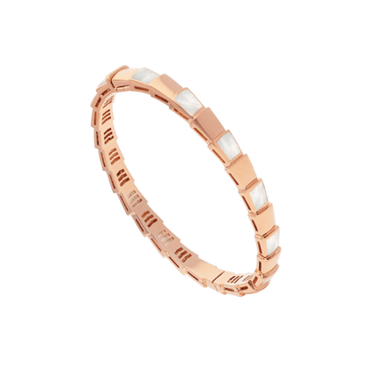 [⭐Glow]SERPENTI BRACELET PINK GOLD MOP