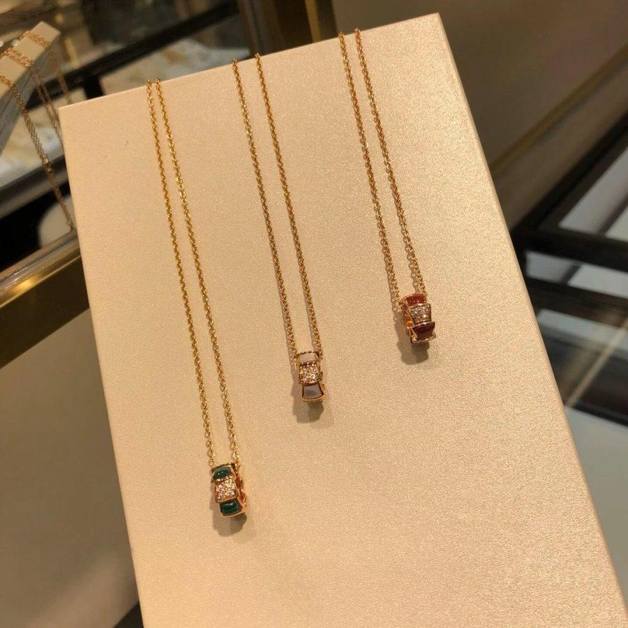 [⭐Glow]SERPENTI PEDANT DIAMOND NECKLACE