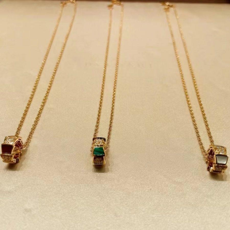 [⭐Glow]SERPENTI PEDANT DIAMOND NECKLACE
