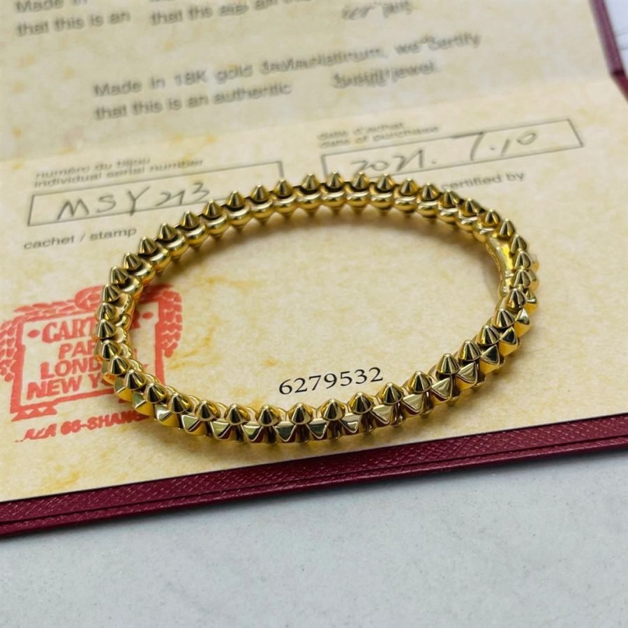 [⭐Glow]CLASH GOLD BRACELET
