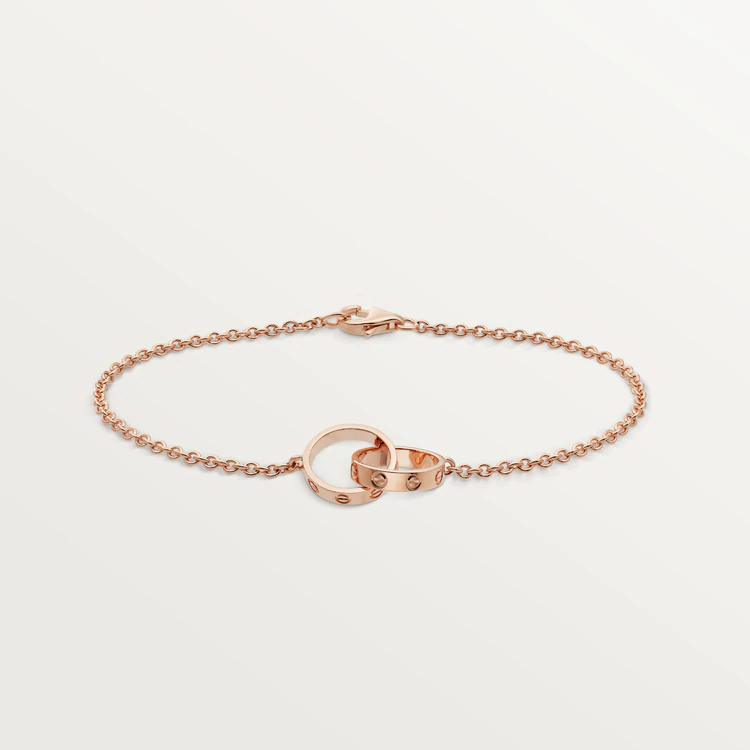 [⭐Glow]LOVE BRACELET DOUBLE RING
