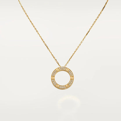 [⭐Glow]LOVE NECKLACE ADJUSTABLE ROSE GOLD