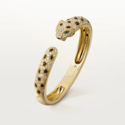 [⭐Glow]PANTHERE BIG BRACELET DIAMONDS
