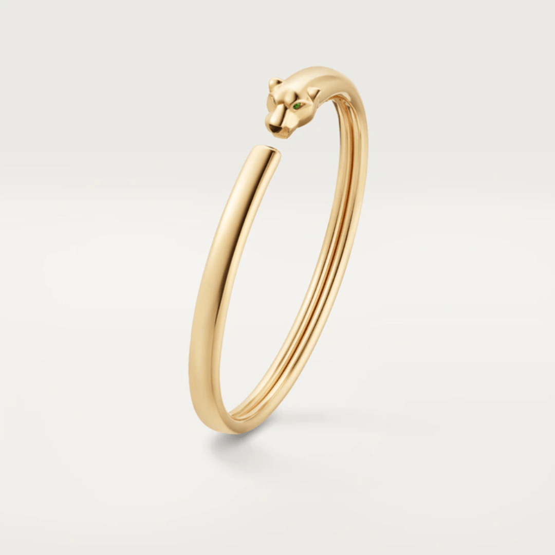 [⭐Glow]PANTHERE GOLD OPEN BRACELET