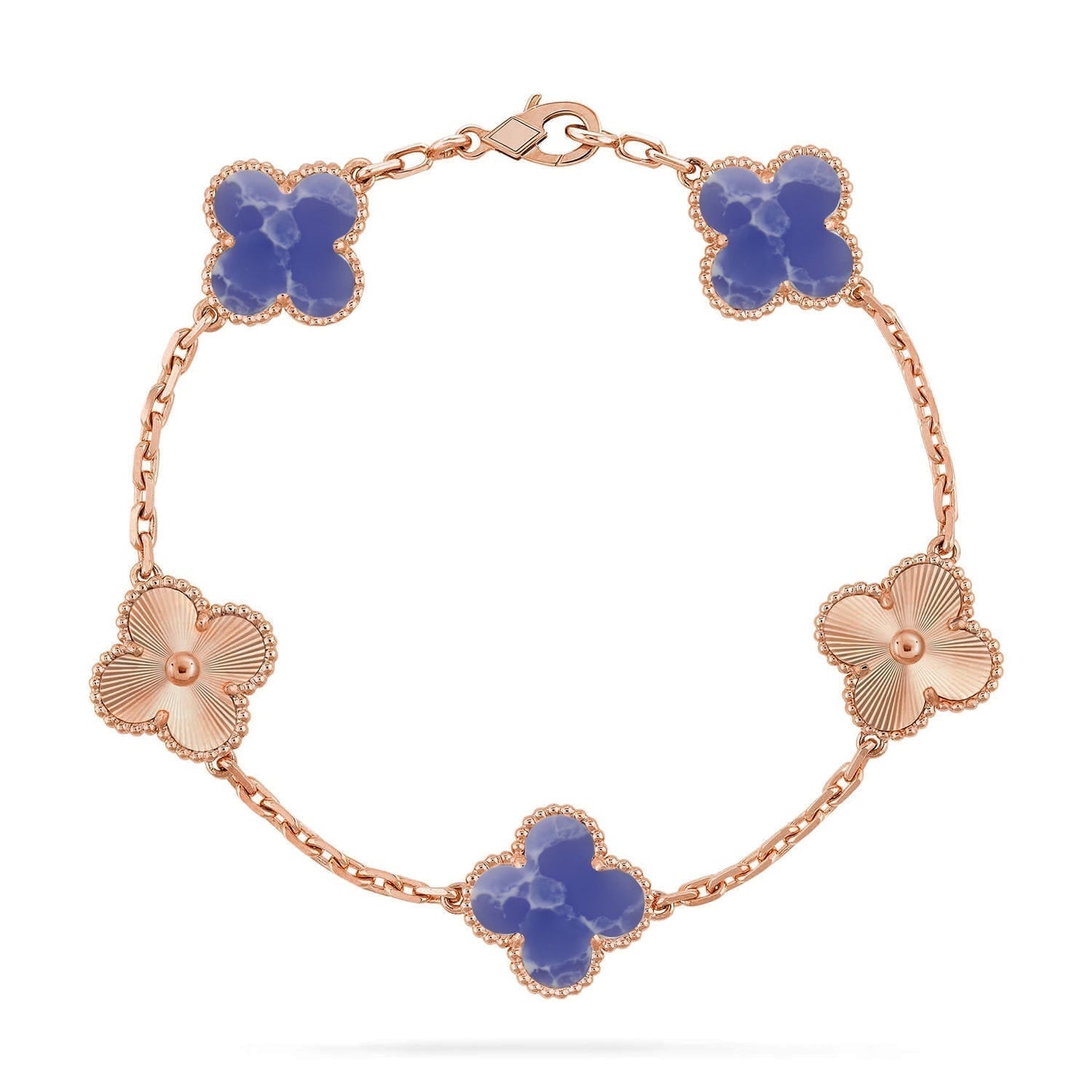[⭐Glow]CLOVER 5 MOTIF BLUE VEINS BRACELET COLLECTION