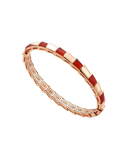 [⭐Glow]SERPENTI BRACELET PINK GOLD RUBELLITE
