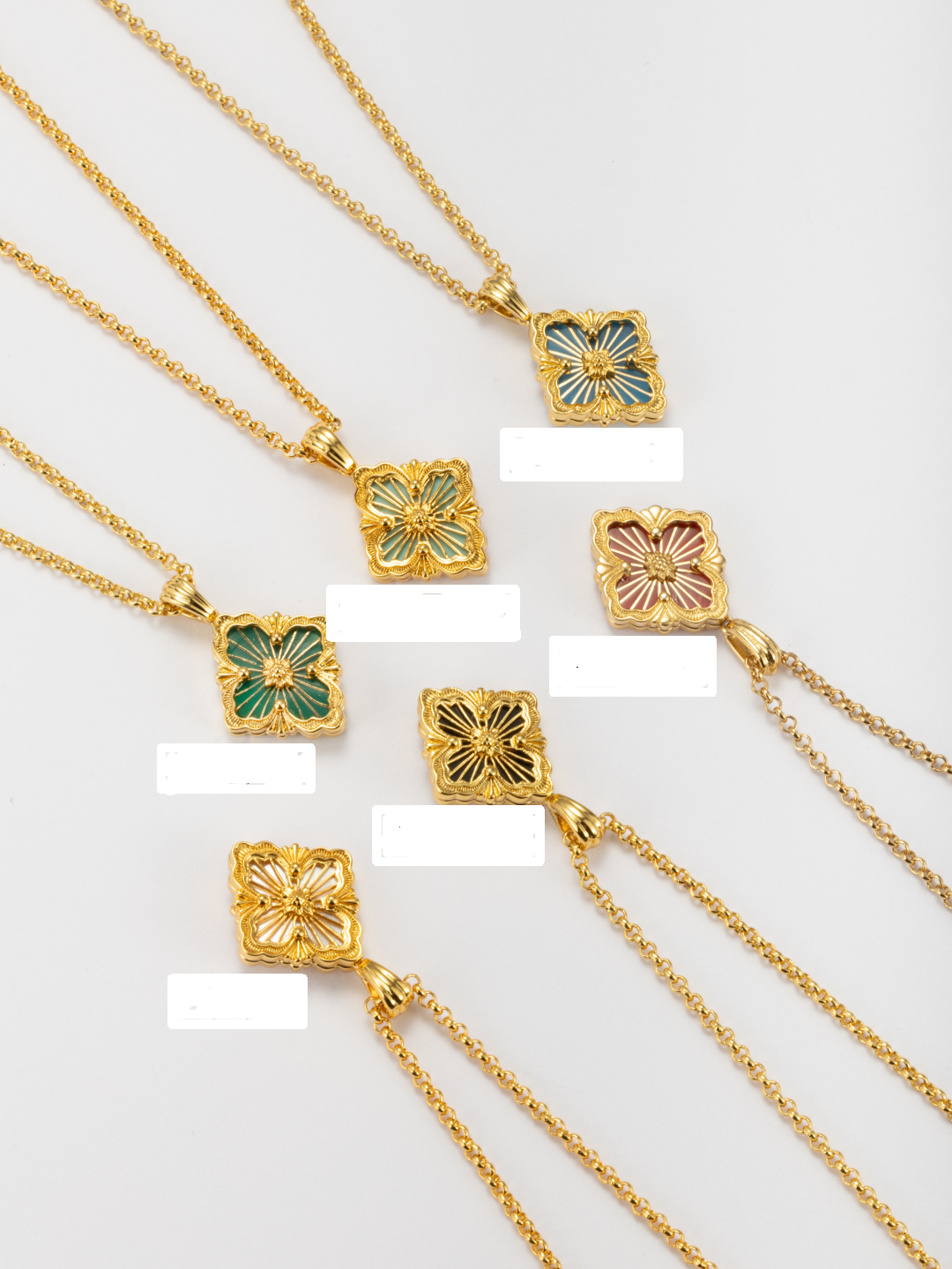 [⭐Glow] B.C.L SMALL SIZE  ENAMEL NECKLACE（Various colors)