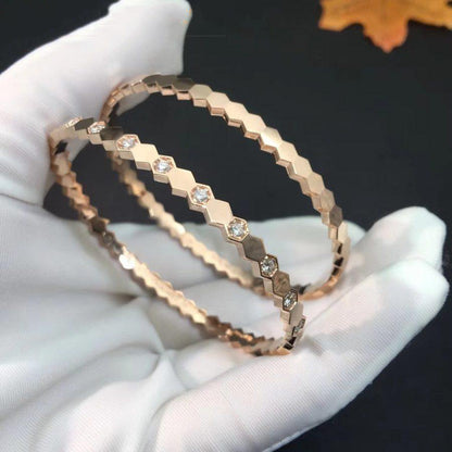 [⭐Glow]BEE LOVE SILVER DIAMOND BRACELET