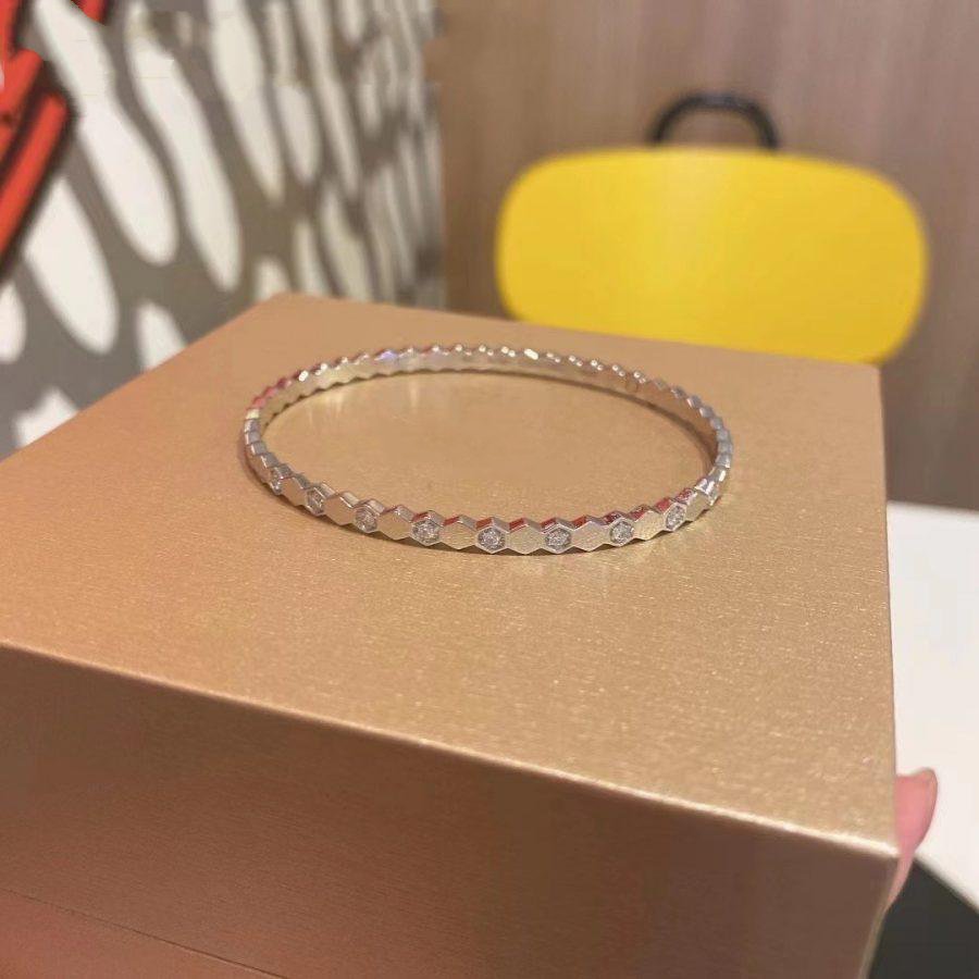 [⭐Glow]BEE LOVE SILVER DIAMOND BRACELET