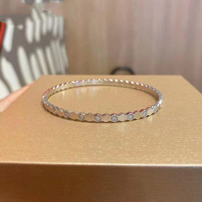 [⭐Glow]BEE LOVE SILVER DIAMOND BRACELET