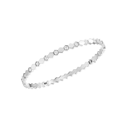 [⭐Glow]BEE LOVE SILVER DIAMOND BRACELET