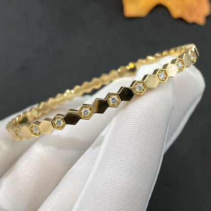 [⭐Glow]BEE LOVE GOLD DIAMOND BRACELET