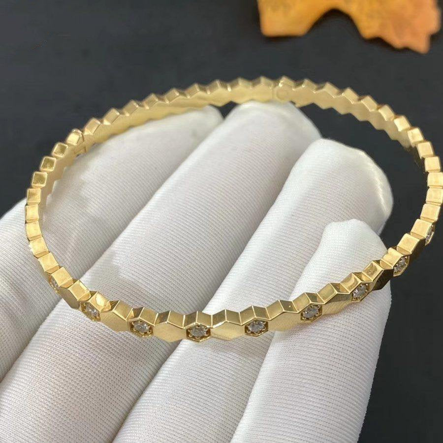 [⭐Glow]BEE LOVE GOLD DIAMOND BRACELET