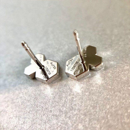 [⭐Glow]BEE LOVE SILVER DIAMOND EARRINGS