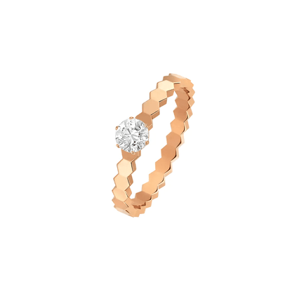 [⭐Glow]BEE LOVE RING PINK GOLD 1 DIAMOND