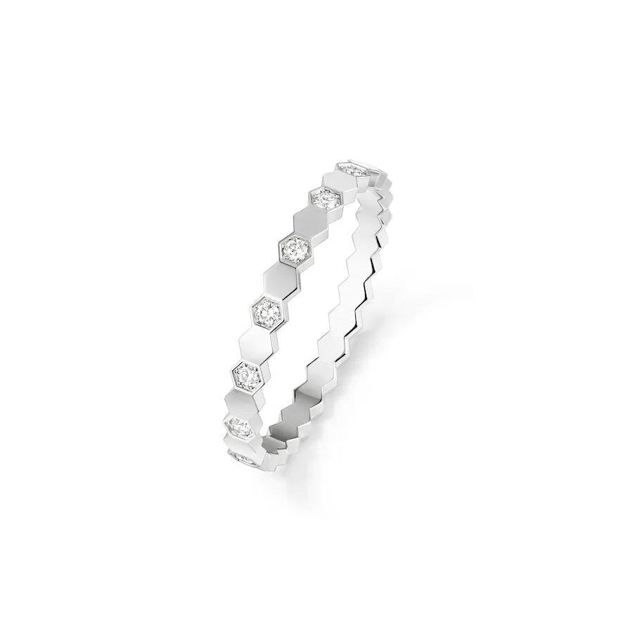 [⭐Glow]BEE LOVE RING SILVER DIAMOND