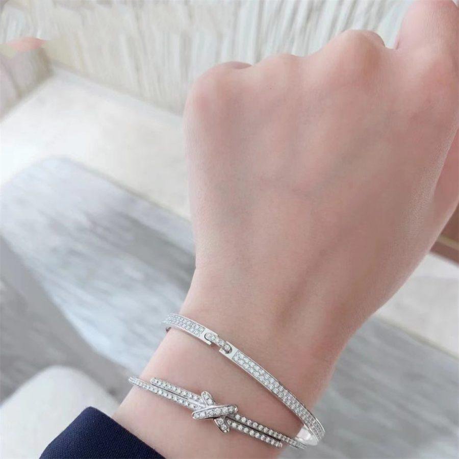 [⭐Glow]JEUX DE BRACELET DIAMONDS SILVER