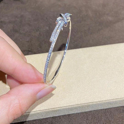 [⭐Glow]JEUX DE BRACELET DIAMONDS SILVER