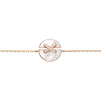[⭐Glow]JEUX DE BRACELET MOP PINK GOLD DIAMONDS