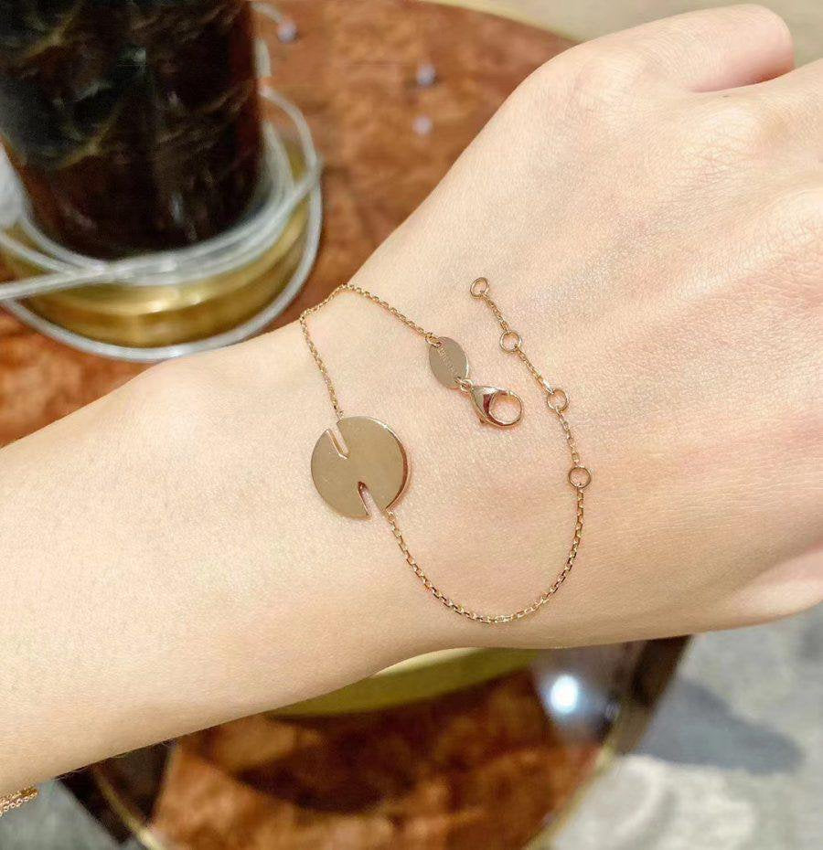 [⭐Glow]JEUX DE BRACELET MOP PINK GOLD DIAMONDS