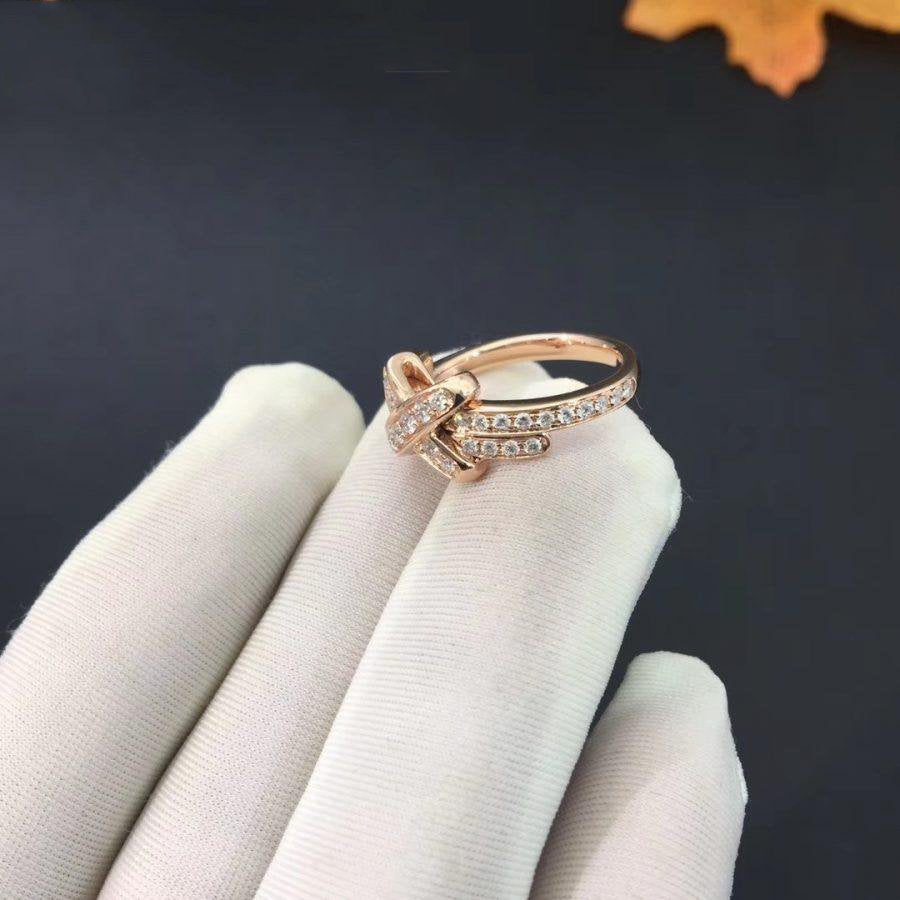 [⭐Glow]JEUX DE RING PINK GOLD DIAMOND