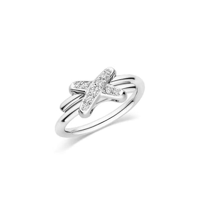 [⭐Glow]JEUX DE SILVER DIAMOND RING