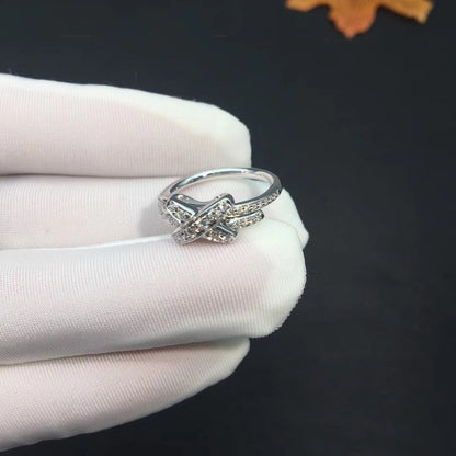[⭐Glow]JEUX DE SILVER DIAMOND RING