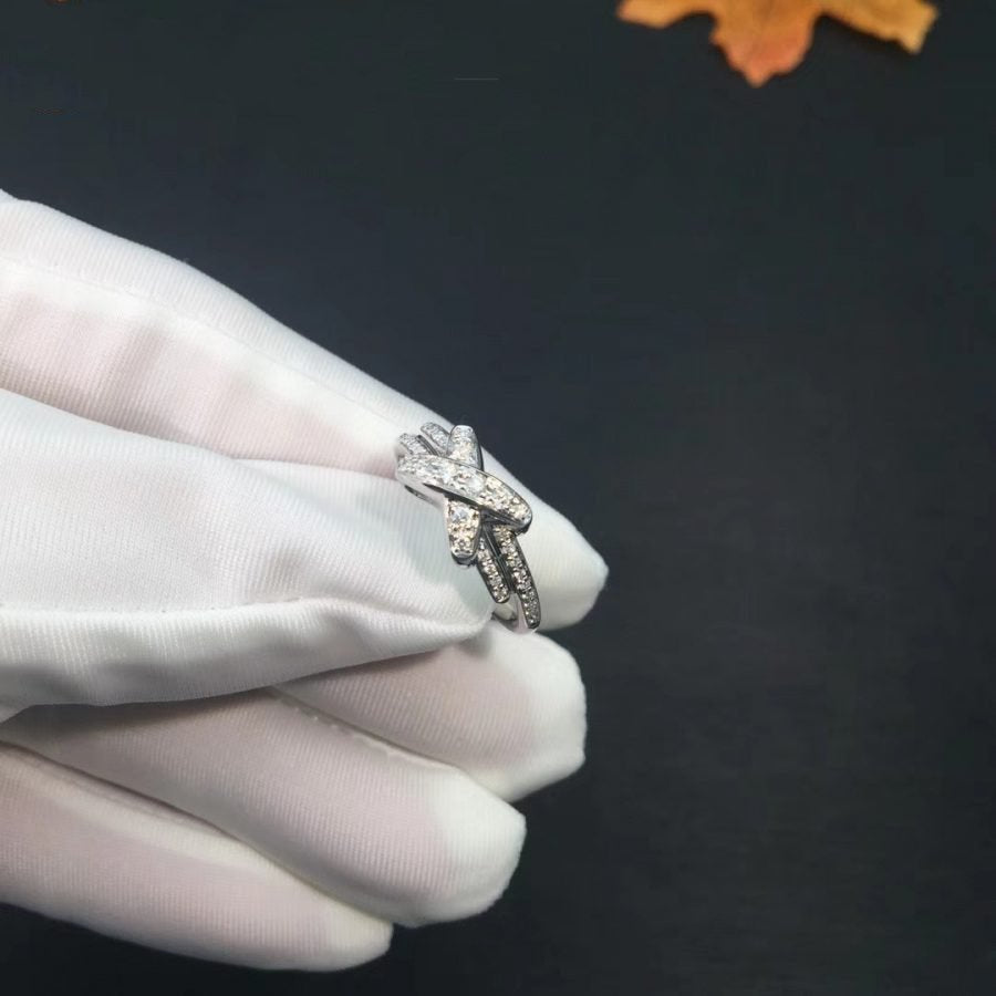 [⭐Glow]JEUX DE SILVER DIAMOND RING