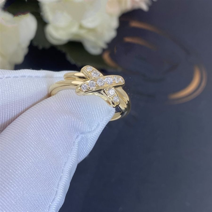 [⭐Glow]JEUX DE GOLD DIAMOND RING