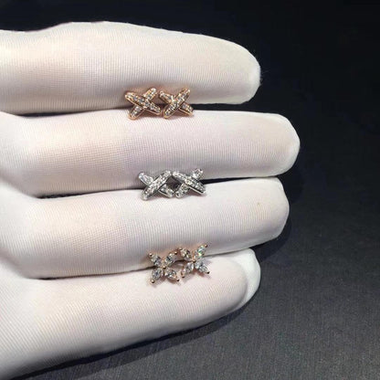 [⭐Glow]JEUX DE DIAMOND EARRINGS