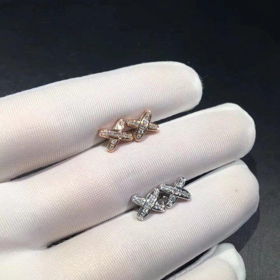 [⭐Glow]JEUX DE DIAMOND EARRINGS