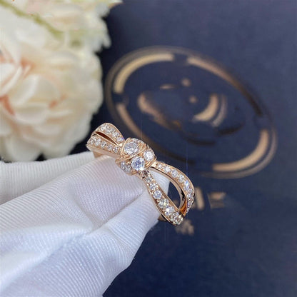 [⭐Glow]LIENS PINK GOLD DIAMOND RING