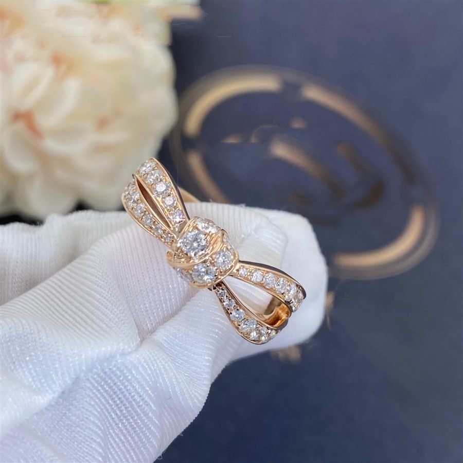 [⭐Glow]LIENS PINK GOLD DIAMOND RING