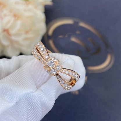 [⭐Glow]LIENS PINK GOLD DIAMOND RING