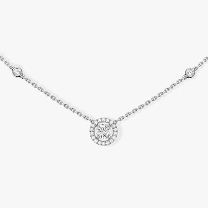 [⭐Glow]Diamond Necklace 0,20ct Brilliant Shape Joy