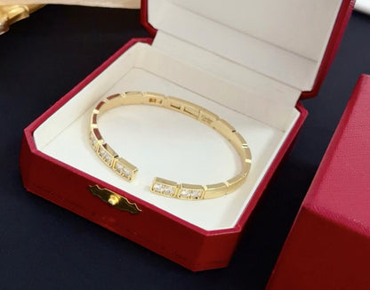 [⭐Glow jewelrys]LOVE DIAMOND OPEN  BRACELET