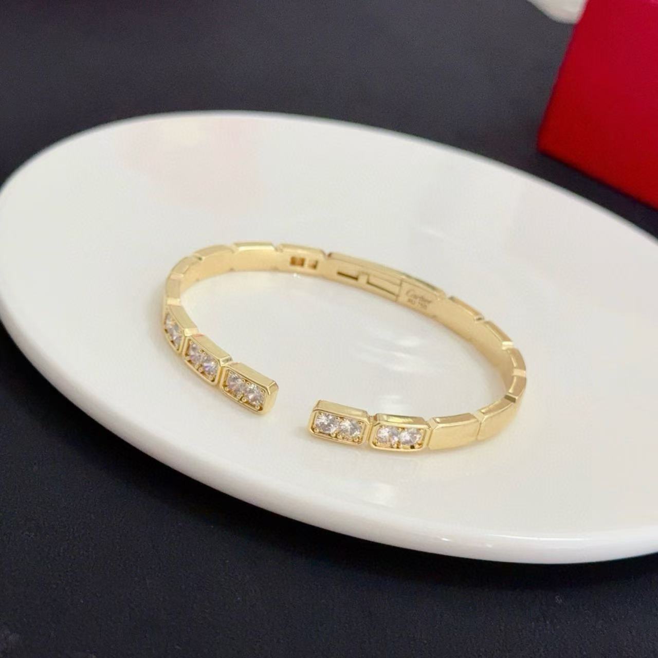 [⭐Glow jewelrys]LOVE DIAMOND OPEN  BRACELET