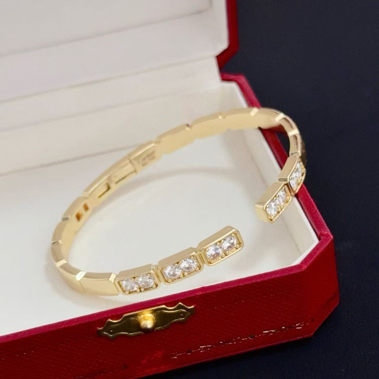 [⭐Glow jewelrys]LOVE DIAMOND OPEN  BRACELET