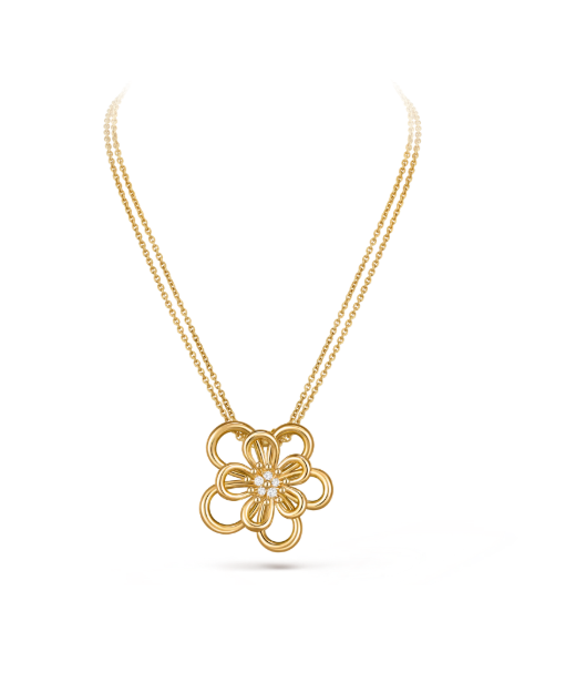 [⭐Glow]Flowerlace Brooch Pendant