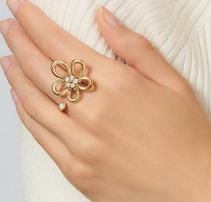 [⭐Glow]Flowerlace Between the Finger