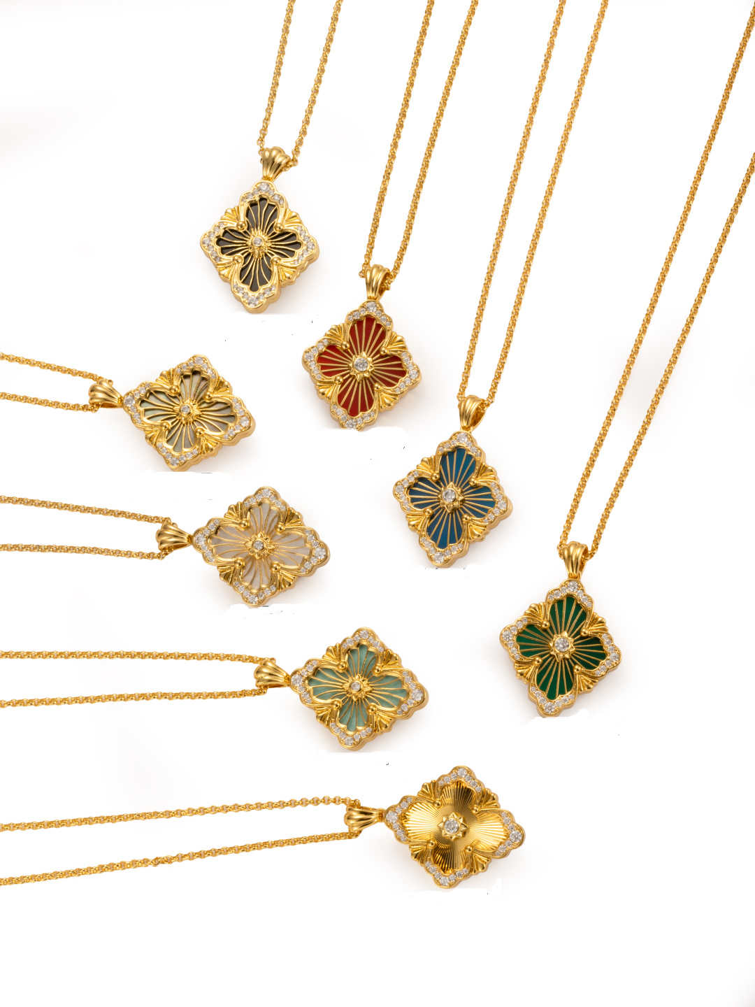 [⭐Glow] B.C.L BIG SIZE  ENAMEL NECKLACE（Various colors）