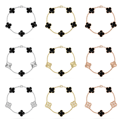 [⭐Glow] CLOVER 5 MOTIF PULSAR STONE BRACELET COLLECTION