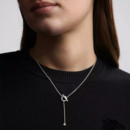 [⭐Glow]FINESSE SILVER DIAMOND NECKLACE