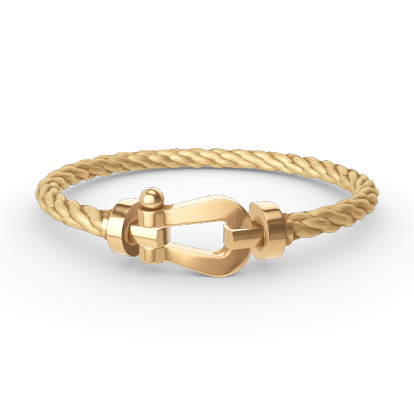 [⭐Glow]FORCE LARGE HORSESHOE NO DIAMOND BRACELET GOLD