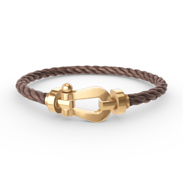 [⭐Glow]FORCE LARGE HORSESHOE NO DIAMOND BRACELET GOLD