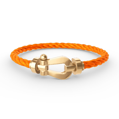 [⭐Glow]FORCE LARGE HORSESHOE NO DIAMOND BRACELET GOLD
