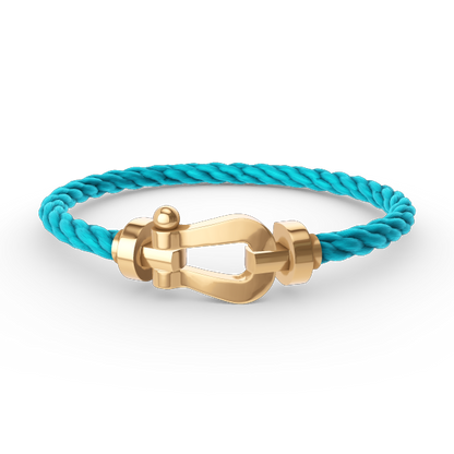 [⭐Glow]FORCE LARGE HORSESHOE NO DIAMOND BRACELET GOLD