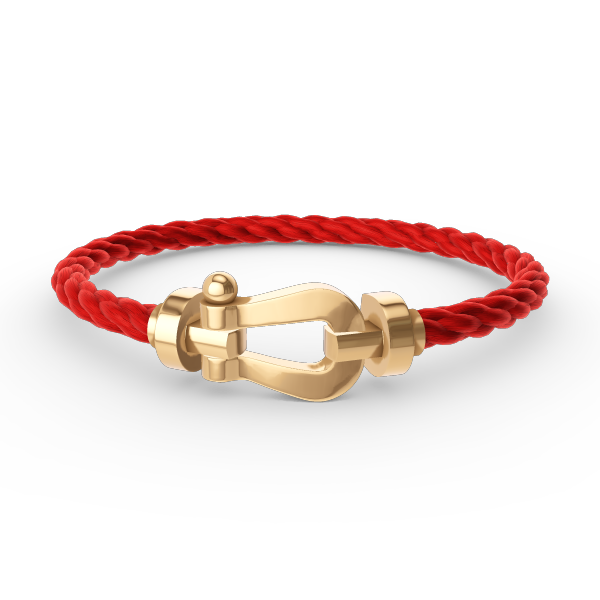 [⭐Glow]FORCE LARGE HORSESHOE NO DIAMOND BRACELET GOLD